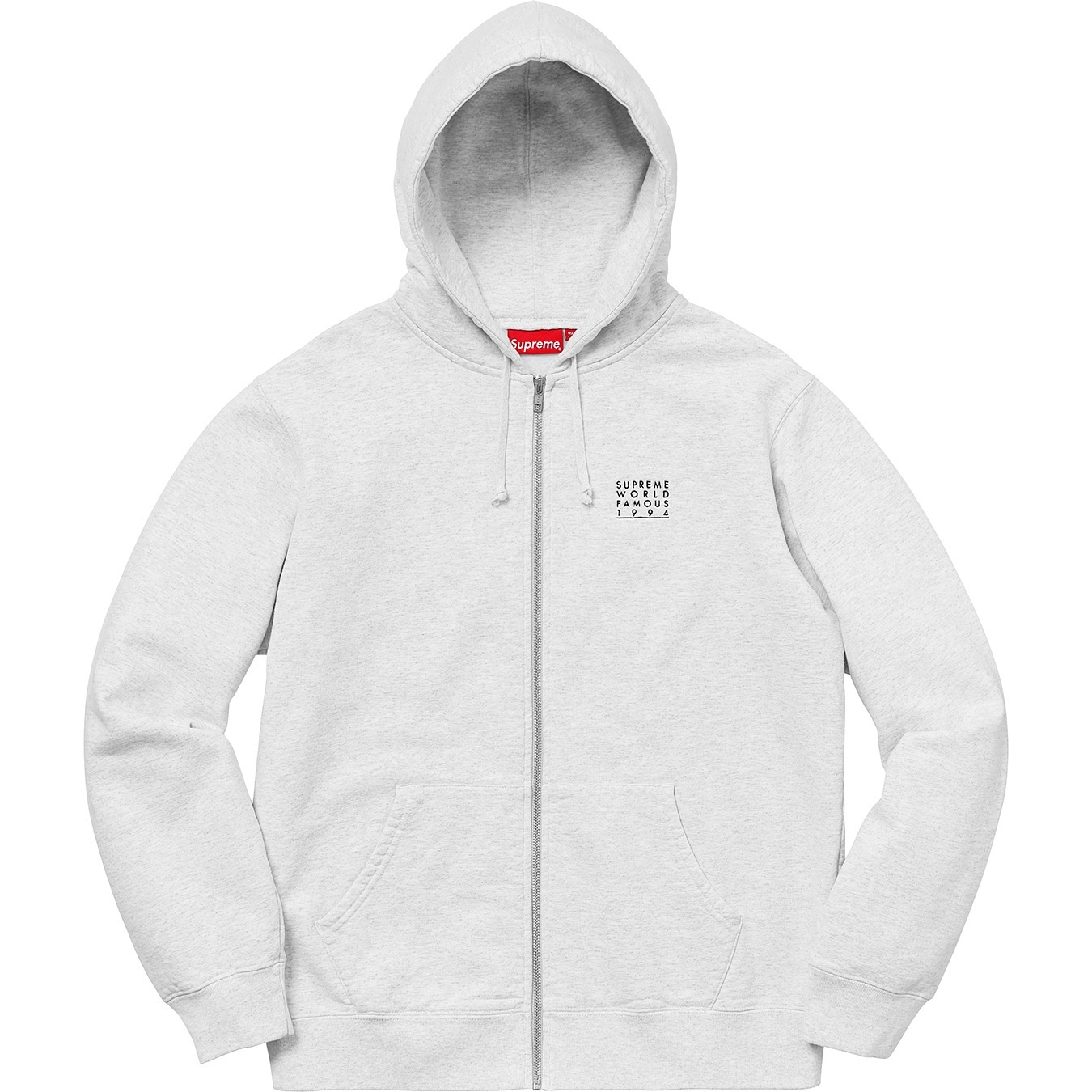 World Famous Zip Up Hooded Sweatshirt view 4